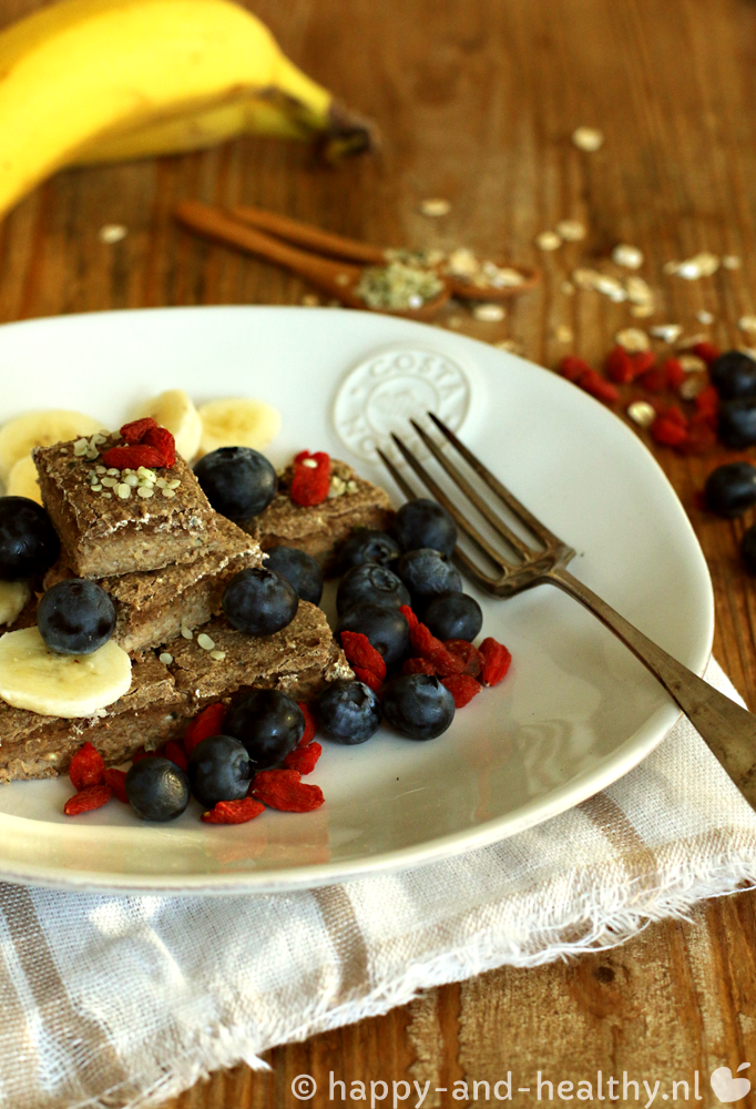 Raw bananenbrood