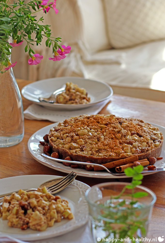 Raw appeltaart happy and healthy style!