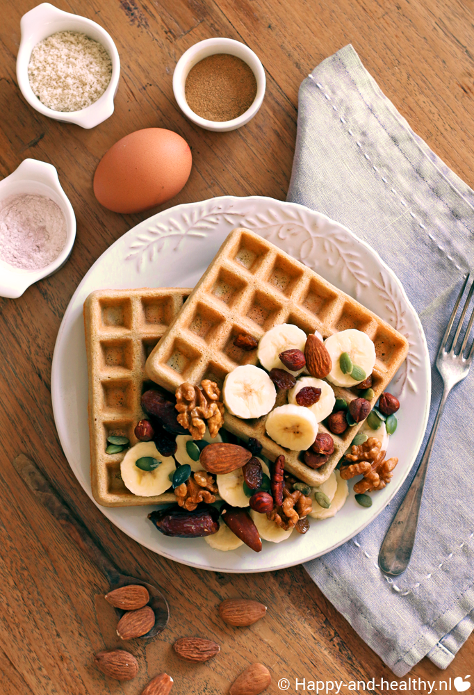Wafels Happy and healthy style hmmmm