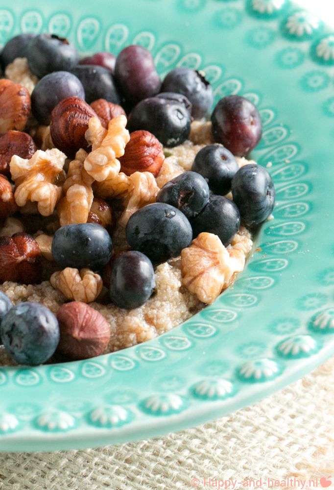Amaranth oats met fruit en noten
