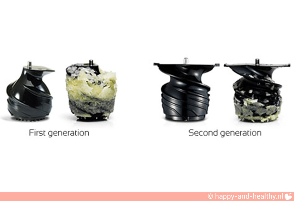 Unboxing Hurom HG 2nd schroef vergelijken first en second generation