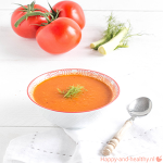 Zomers venkel tomaten soepje, lekker!